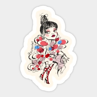 Star of the Met Gala Sticker